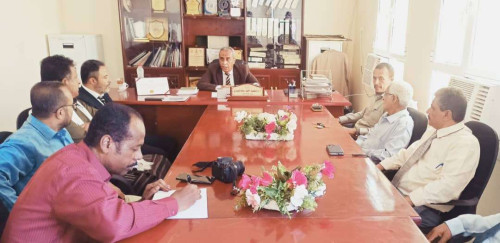 رئيس تنفيذية انتقالي أبين يزور الجامعة ومحكمة الاستئناف بالمحافظة