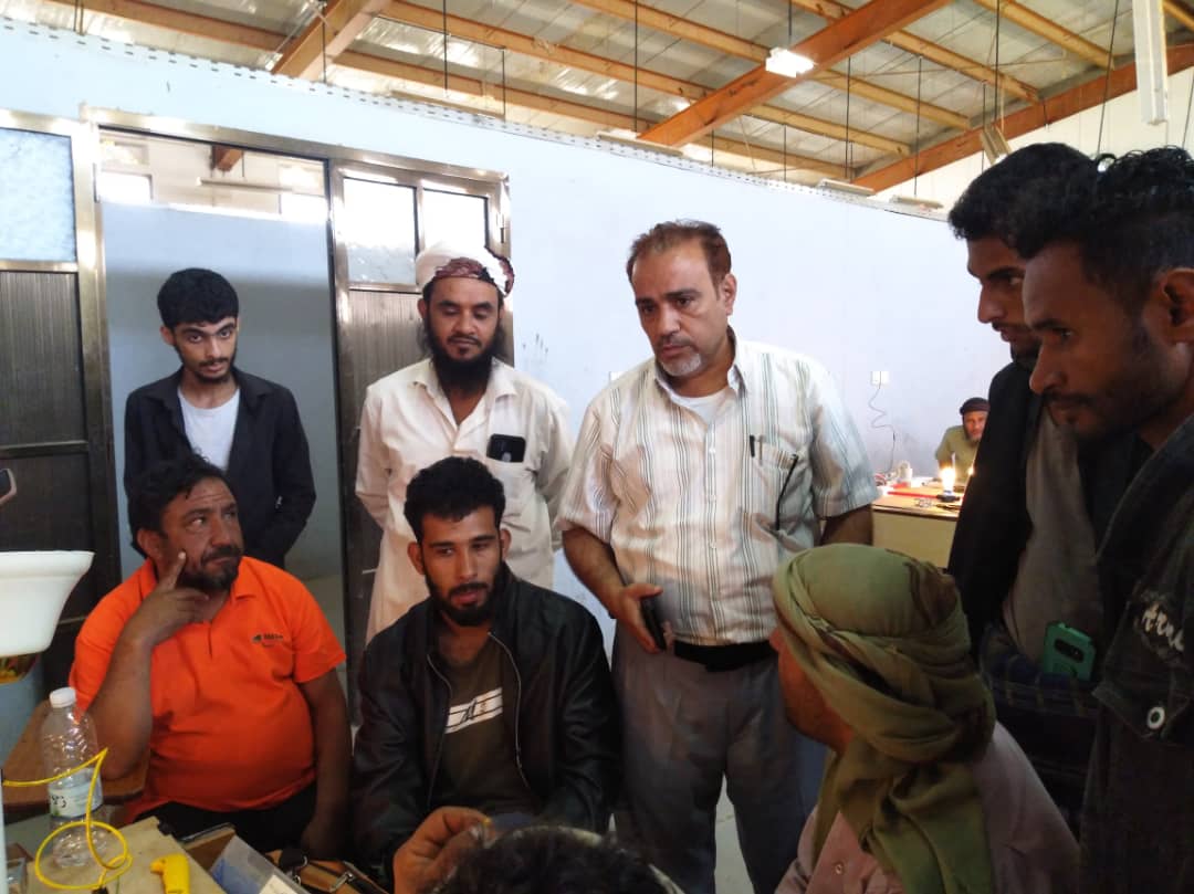 الضالع : دورة الكهرباء في مشروع القدرة على الصمود تدخل مرحلة التطبيق العملي